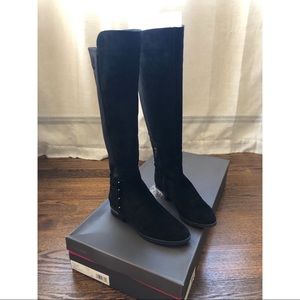 Vince Camuto knee high boots | size 8 | black suede